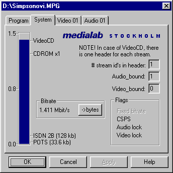 mpegprop System