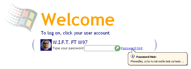 Login do Whistlera (oznuto)