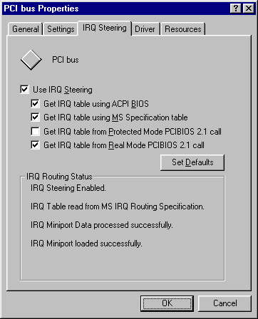 IRQ Steering