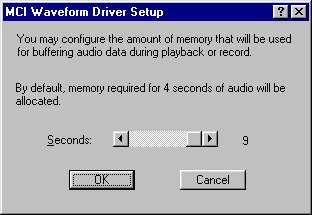 MCI Waveform Driver Setup